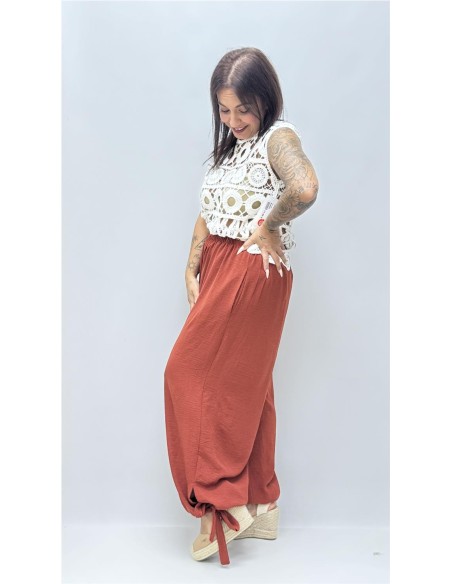 PANTALON LAZO TEJA
