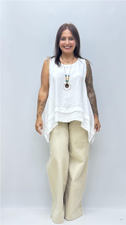 TOP LOLA BLANCO