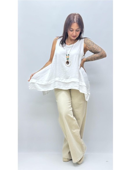 TOP LOLA BLANCO