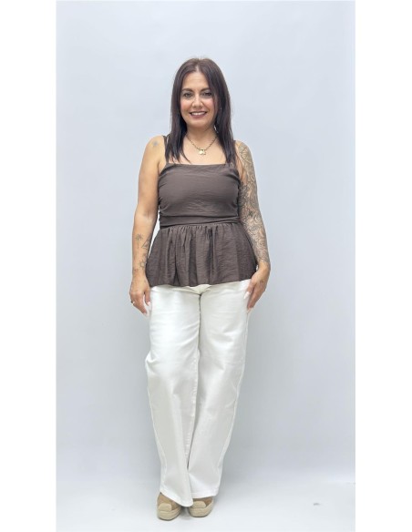 TOP ESTEPONA MARRON