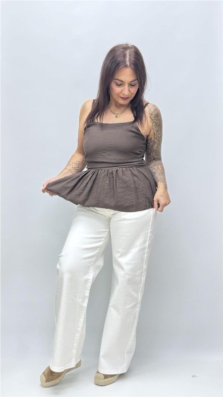 TOP ESTEPONA MARRON 2