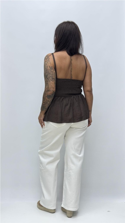 TOP ESTEPONA MARRON
