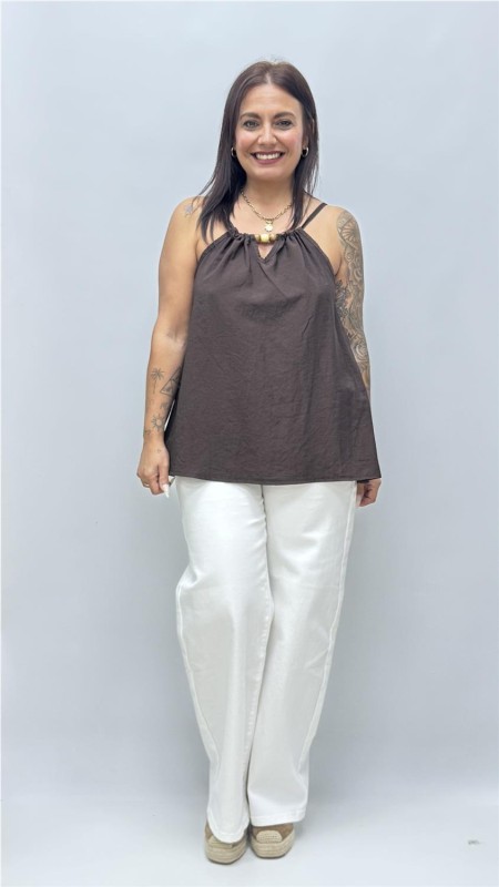 TOP FELISA MARRON 2