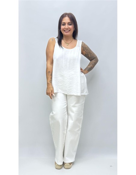 TOP TIRANTA INES BLANCO
