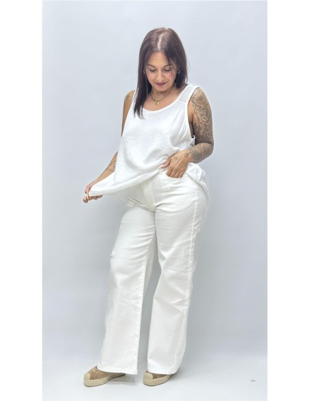 TOP TIRANTA INES BLANCO