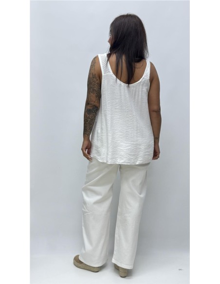 TOP TIRANTA INES BLANCO