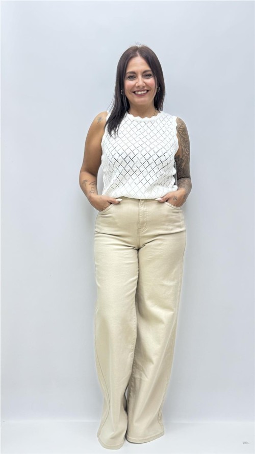 TOP FRANXESCA BLANCO