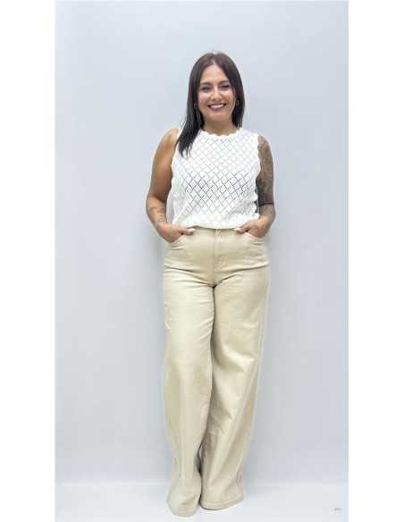 TOP FRANXESCA BLANCO