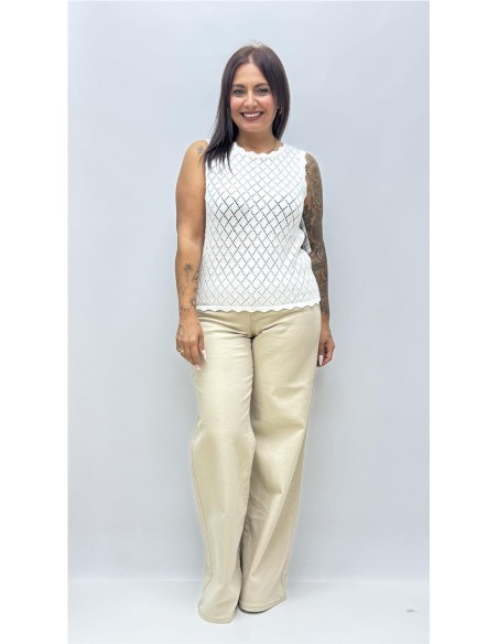 TOP FRANXESCA BLANCO