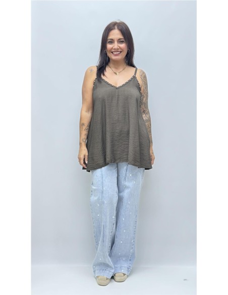 TOP AMAYA MARRON