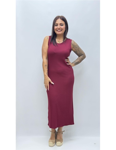 VESTIDO XENIA BURDEOS