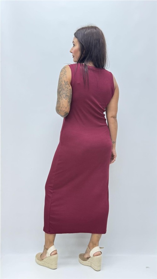 VESTIDO XENIA BURDEOS