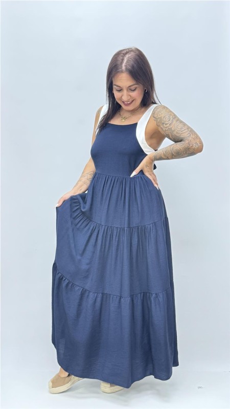 VESTIDO LAZO MARINO 2
