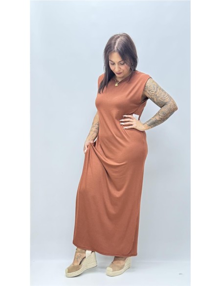 VESTIDO CAIRO TEJA