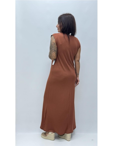 VESTIDO CAIRO TEJA