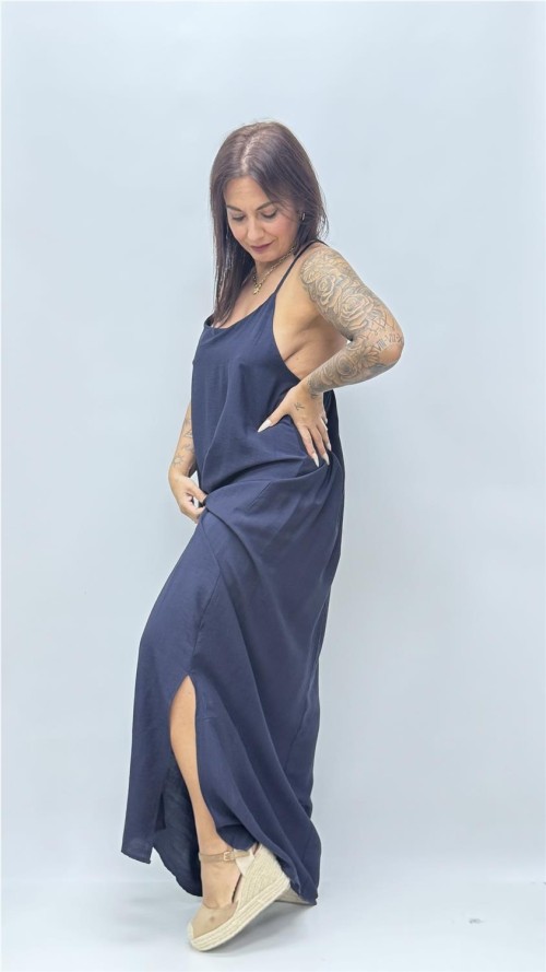 VESTIDO ACACIA MARINO