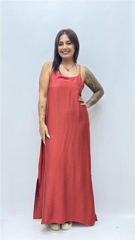 VESTIDO ACACIA TEJA