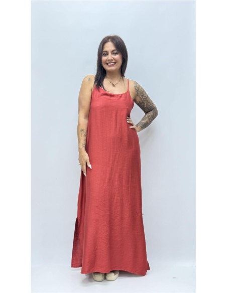 VESTIDO ACACIA TEJA