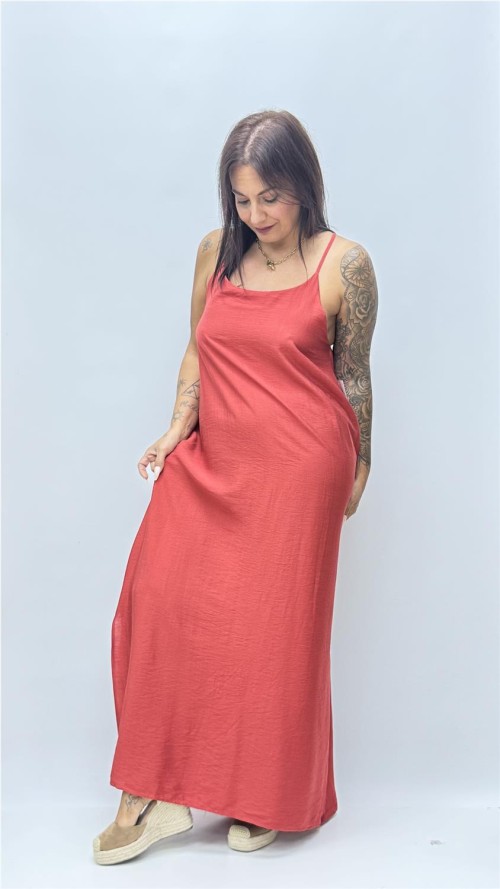 VESTIDO ACACIA TEJA