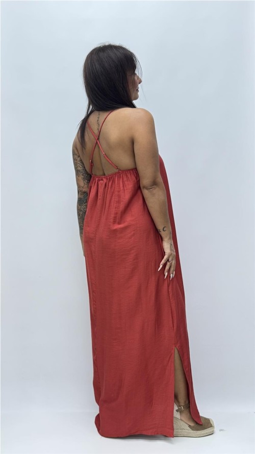 VESTIDO ACACIA TEJA