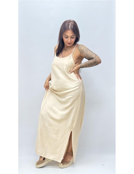 VESTIDO ACACIA BEIG