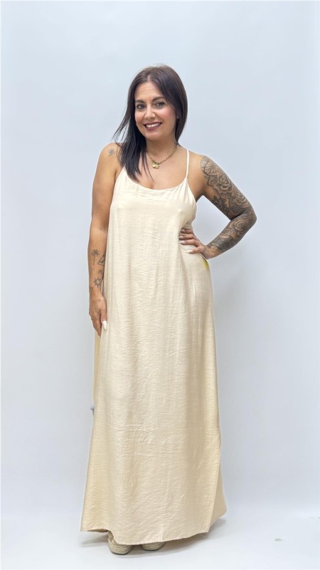 VESTIDO ACACIA BEIG 2