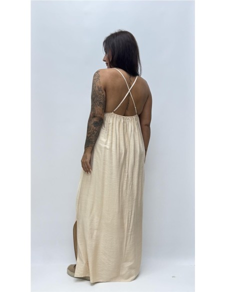 VESTIDO ACACIA BEIG