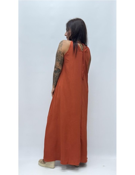 VESTIDO BRENDA TEJA