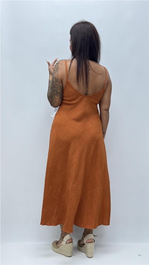 VESTIDO BELLA TEJA