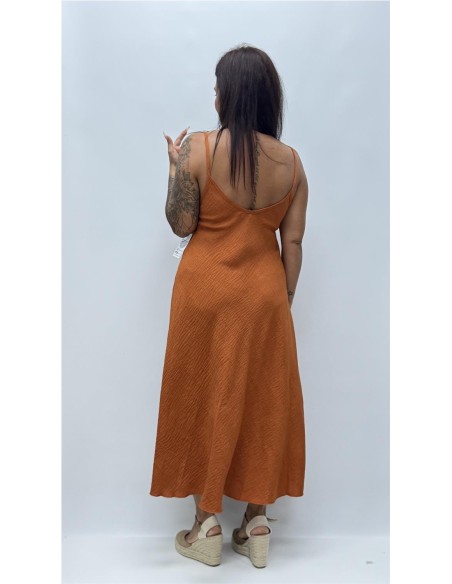 VESTIDO BELLA TEJA
