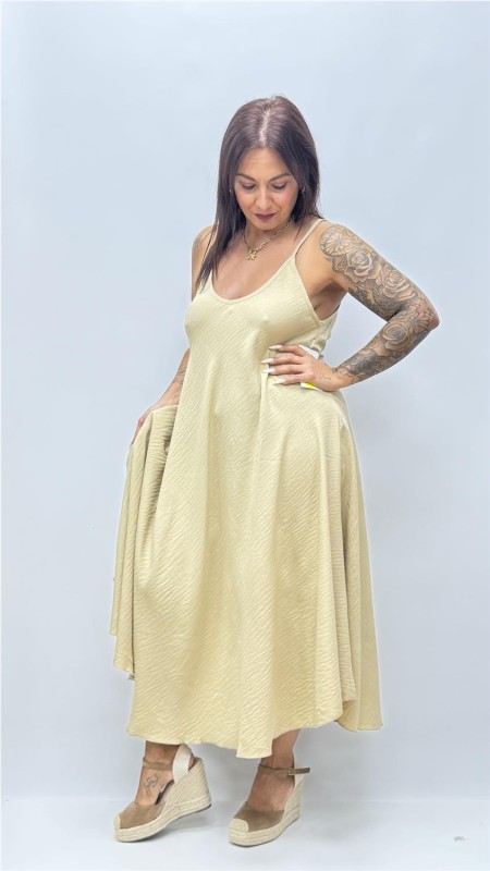 VESTIDO BELLA BEIG 2
