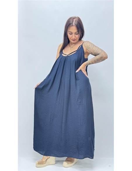 VESTIDO GRANA MARINO