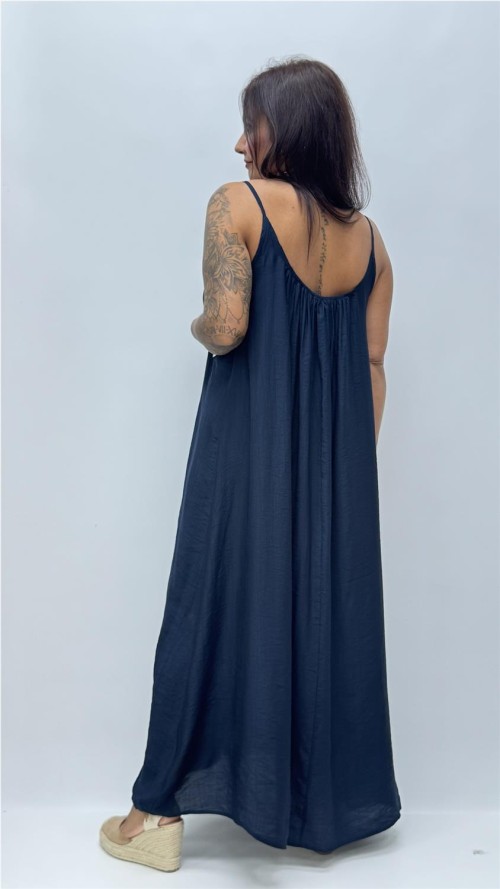 VESTIDO GRANA MARINO