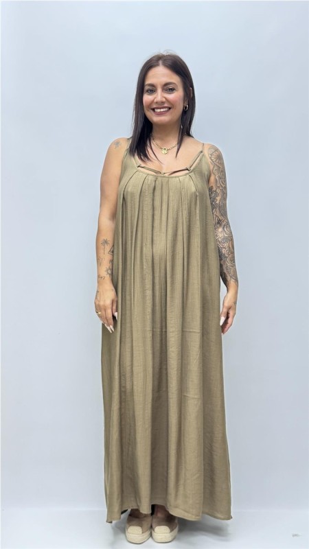 VESTIDO GRANA TAUPE 2