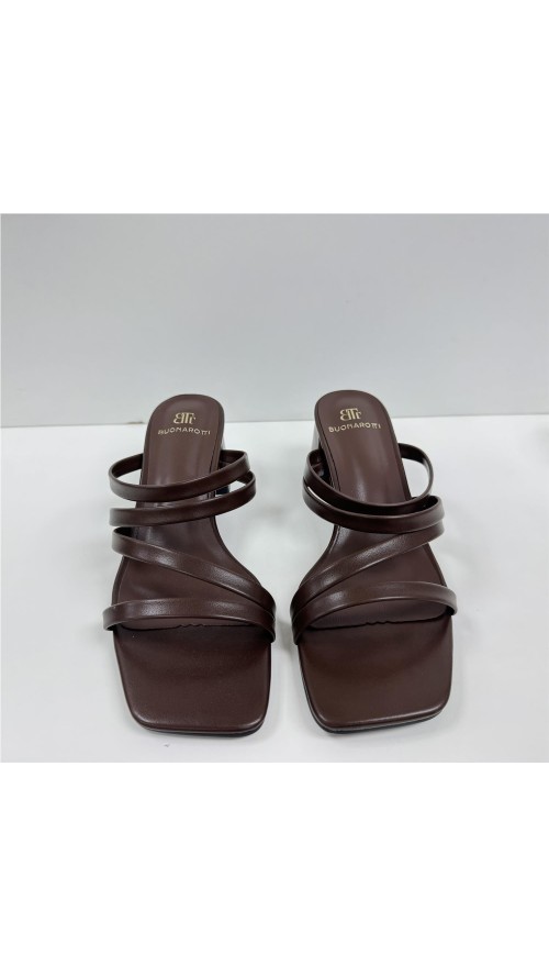 PINKY TIRAS DE NAPA MARRON