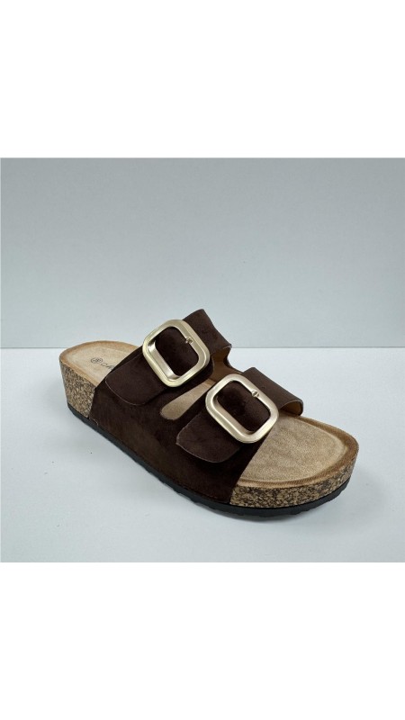 SANDALIA MARRON