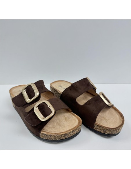 SANDALIA MARRON