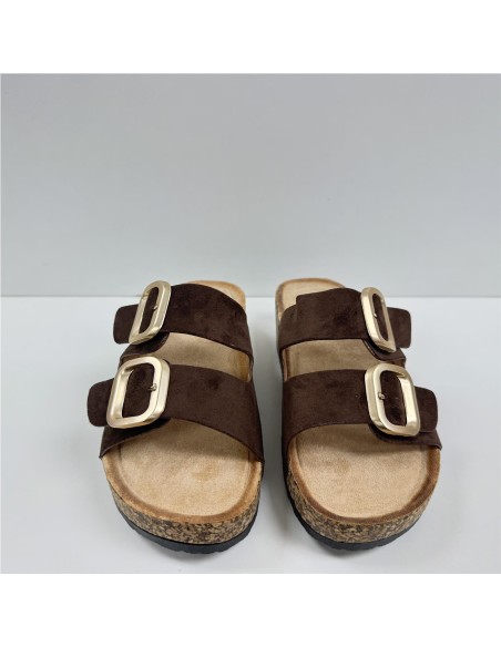 SANDALIA MARRON