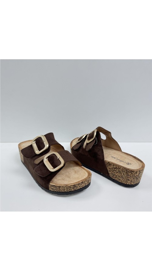 SANDALIA MARRON