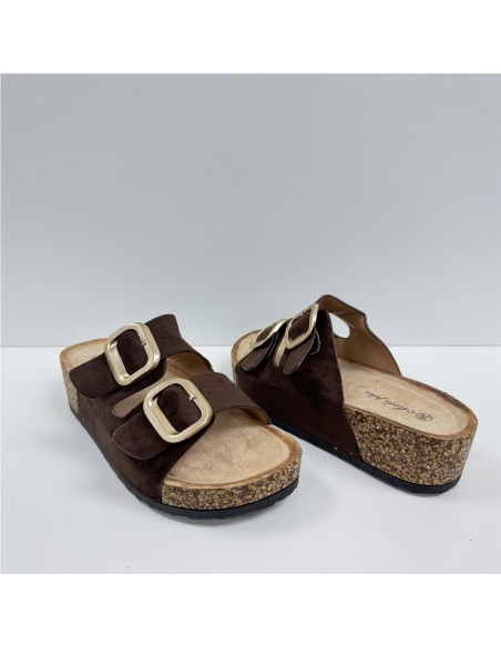 SANDALIA MARRON