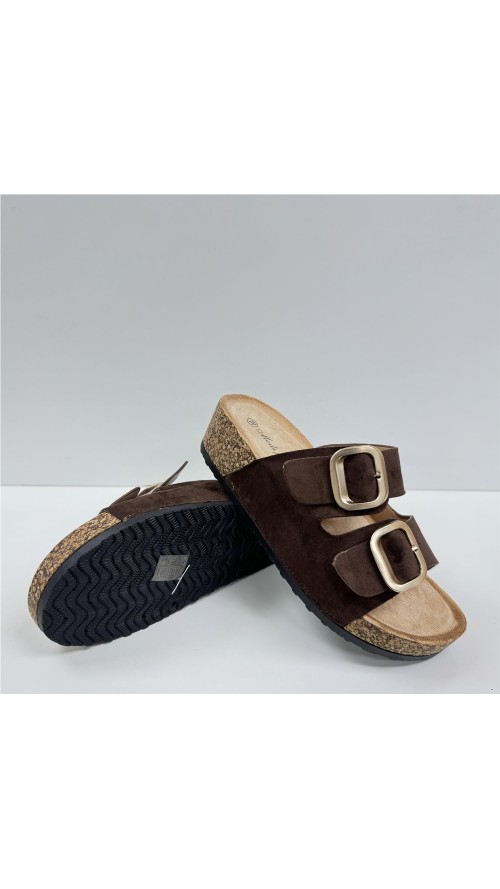 SANDALIA MARRON