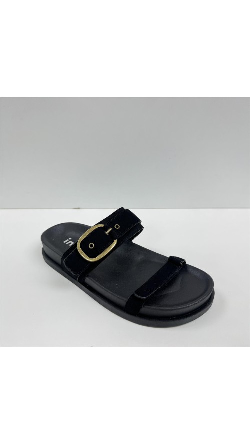 SANDALIA 2 TIRAS NEGRO
