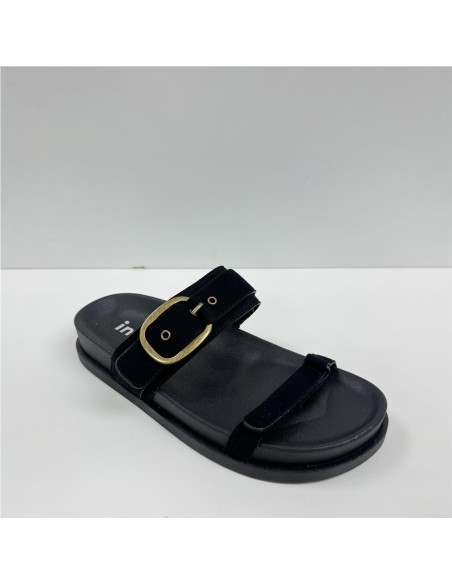 SANDALIA 2 TIRAS NEGRO
