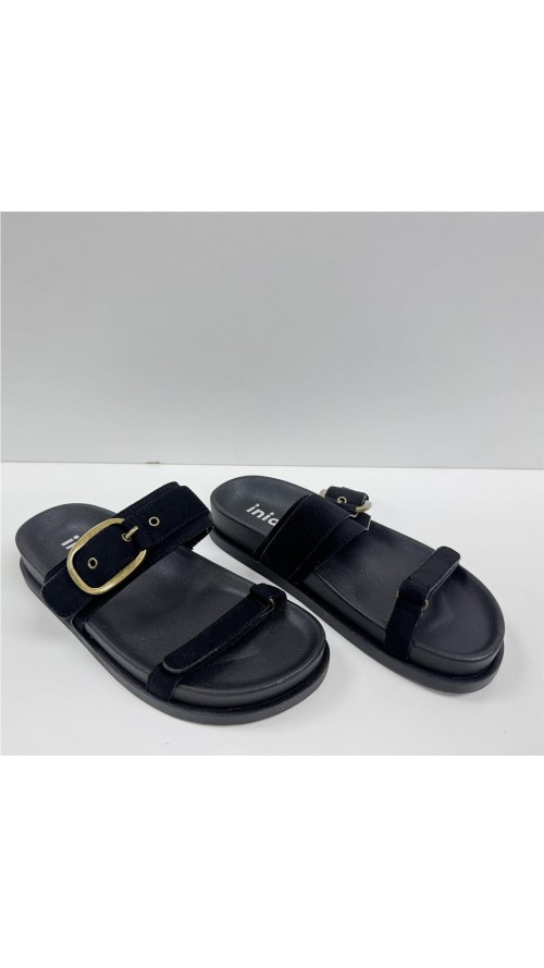 SANDALIA 2 TIRAS NEGRO