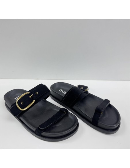 SANDALIA 2 TIRAS NEGRO