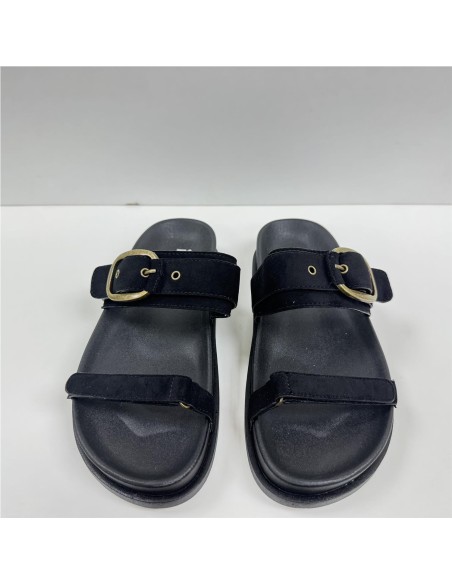 SANDALIA 2 TIRAS NEGRO