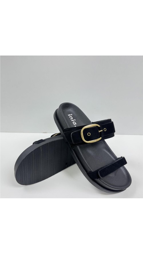 SANDALIA 2 TIRAS NEGRO