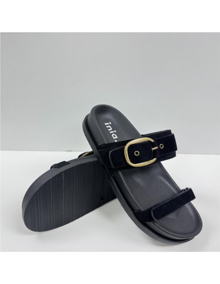 SANDALIA 2 TIRAS NEGRO