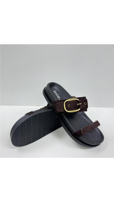SANDALIA 2 TIRAS MARRON 2