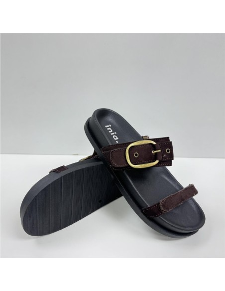 SANDALIA 2 TIRAS MARRON